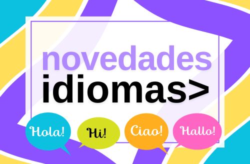 Novedades para aprender idiomas