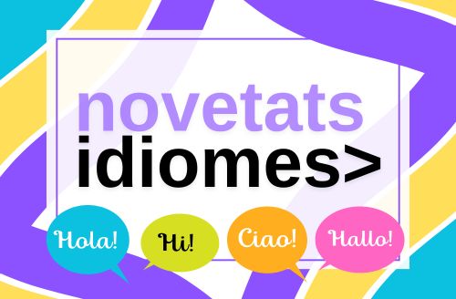 Novetats per aprendre idiomes