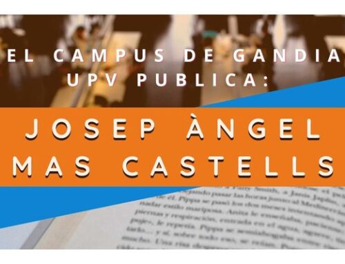 El Campus de Gandia UPV publica: Josep Àngel Mas Castells